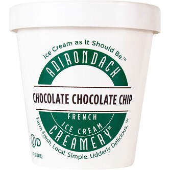 Adirondack Creamery Ice Cream, Chocolate Chocolate Chip 