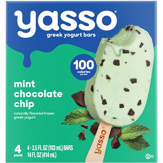 Yasso Frozen Greek Yogurt Bars, Mint Chocolate Chip