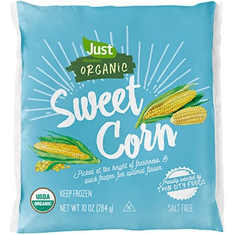 Just FreshDirect Organic Frozen Sweet Corn