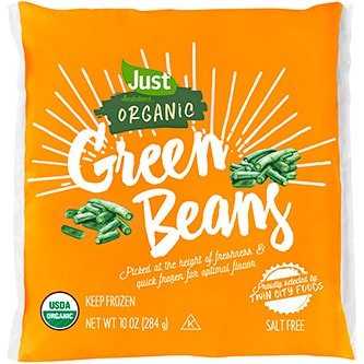 Just FreshDirect Organic Frozen Green Beans