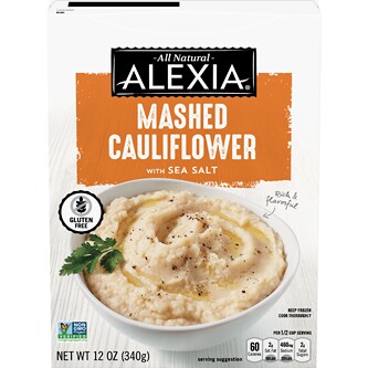 Alexia Mashed Cauliflower with Sea Salt, Frozen
