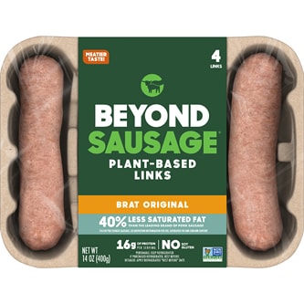 Beyond Meat Beyond Sausage Plant-Based Links, Brat Original