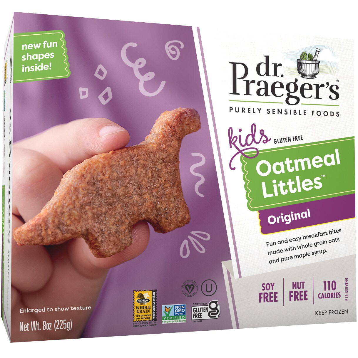 Dr. Praeger's Kids Oatmeal Littles, Original, Frozen