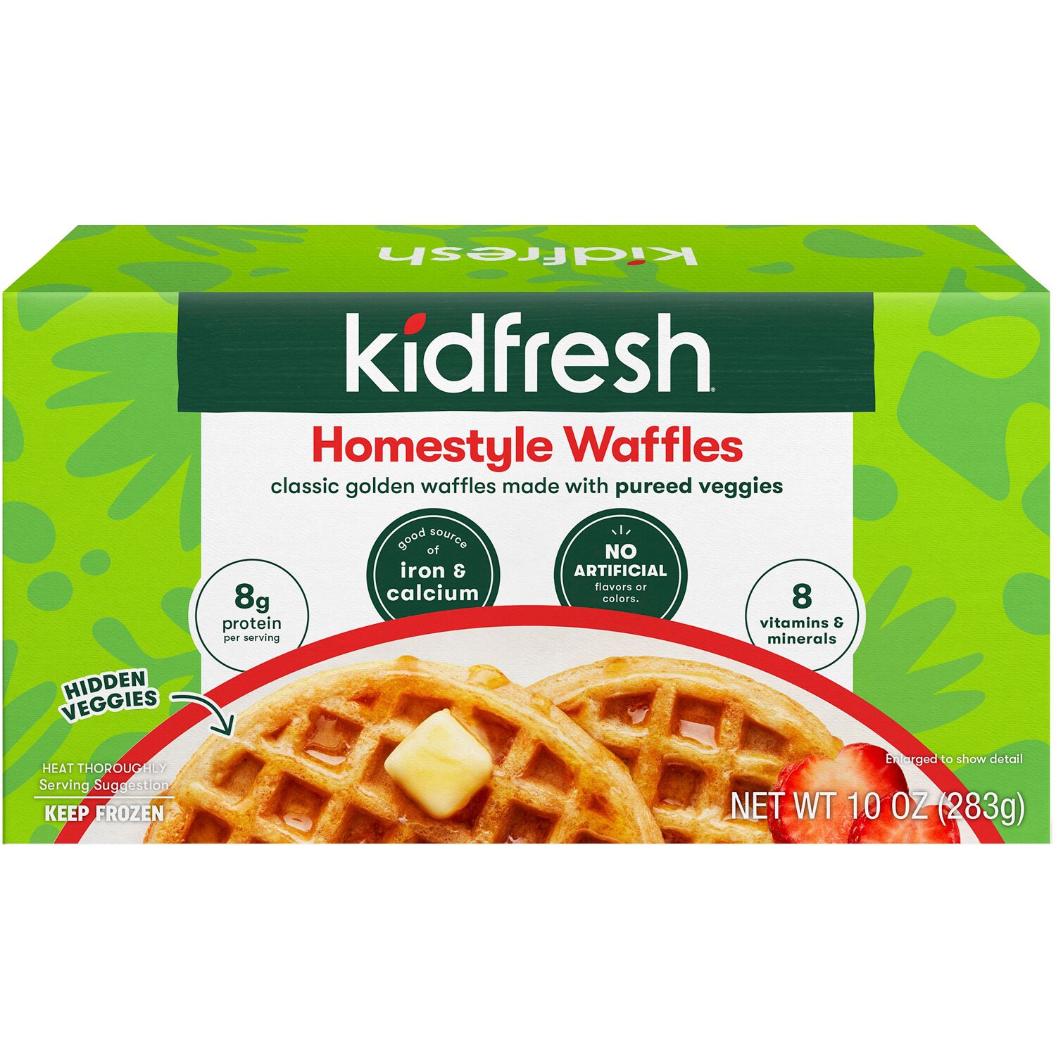 Kidfresh Waffles, Homestyle