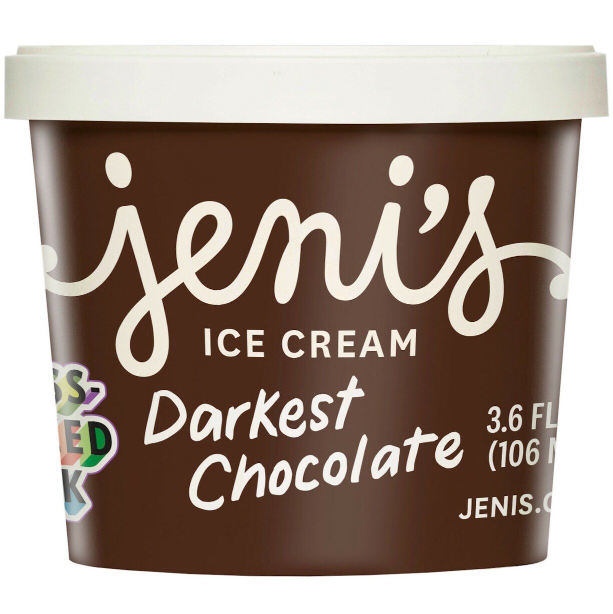 Jeni's Ice Cream Mini Cup, Darkest Chocolate