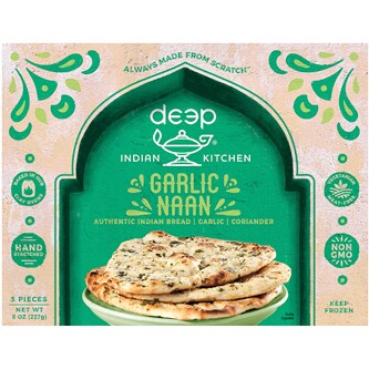 Deep Indian Kitchen Garlic Naan