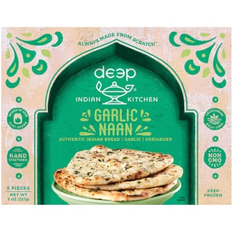 Deep Indian Kitchen Garlic Naan