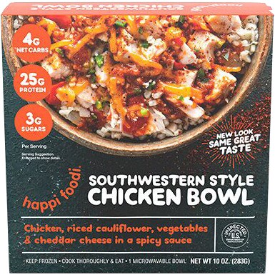 Happi Foodi Southwestern Style Chicken Bowl