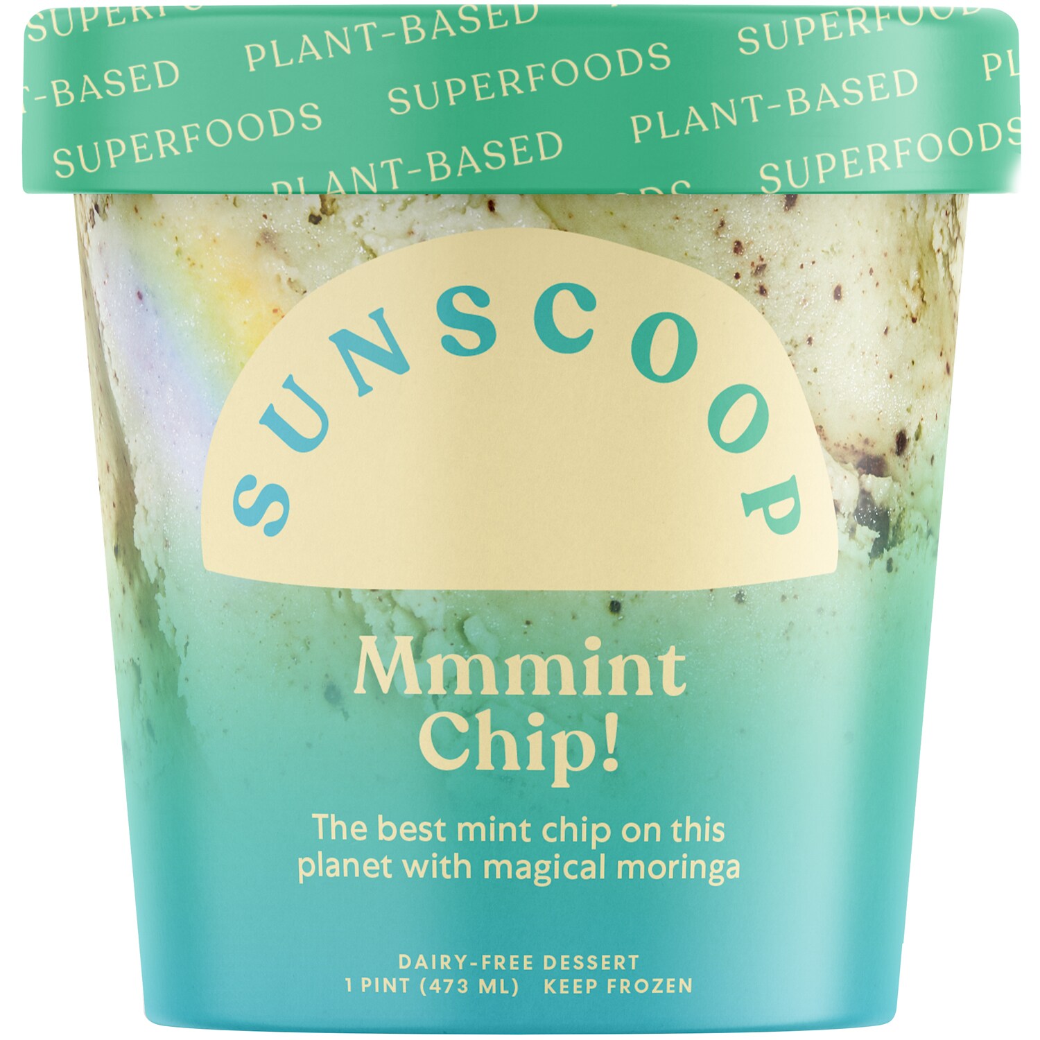 Sunscoop Plant-Based Ice Cream, Mmmint Chip!