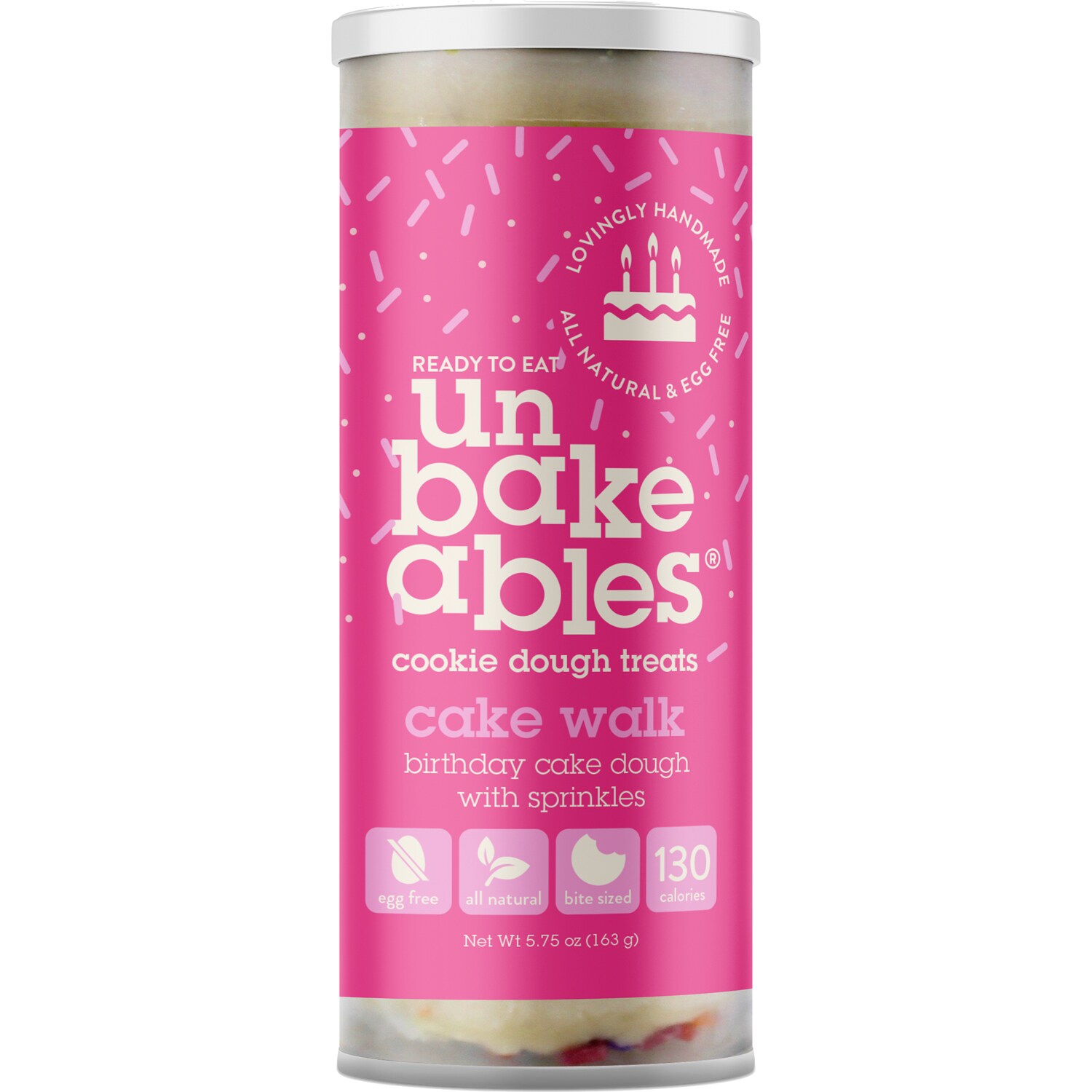 Unbakeables Cookie Dough Treats, Cake Walk