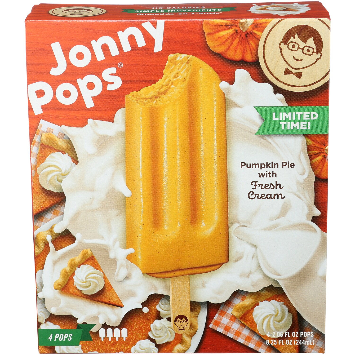 JonnyPops Ice Pops, Pumpkin Pie