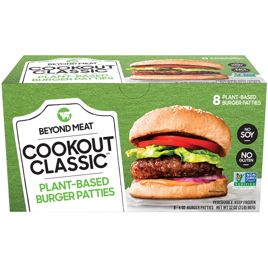 Beyond Meat Cookout Classic Burgers