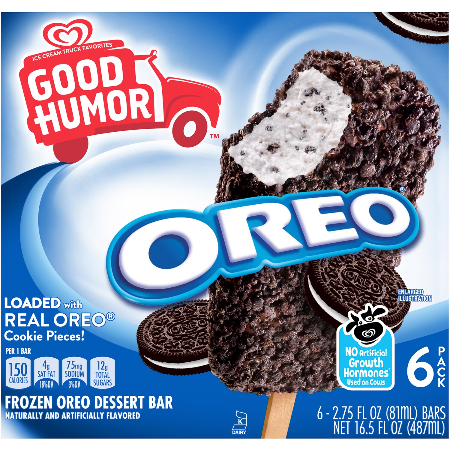 Good Humor Frozen Dessert Bars, Oreo