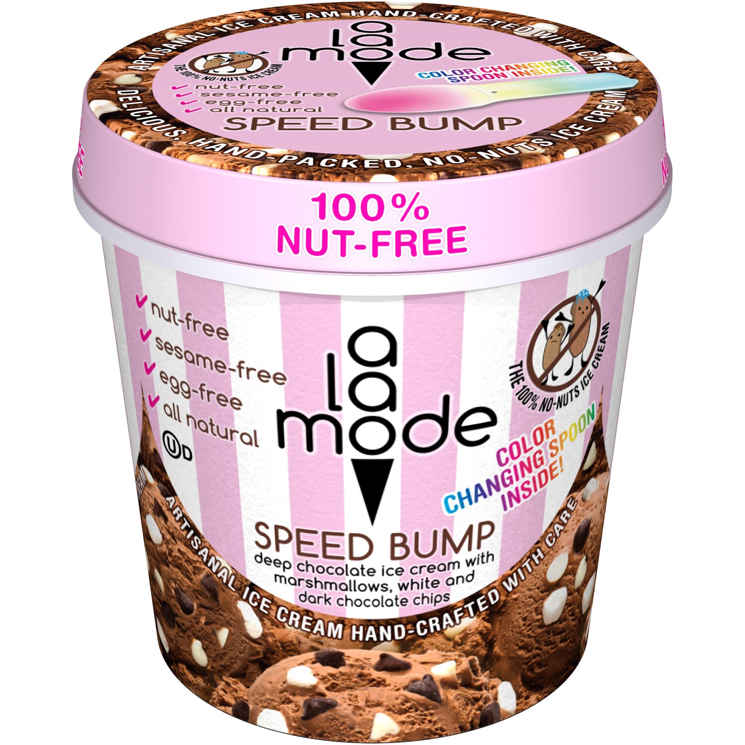 A La Mode Artisanal Ice Cream, Speed Bump