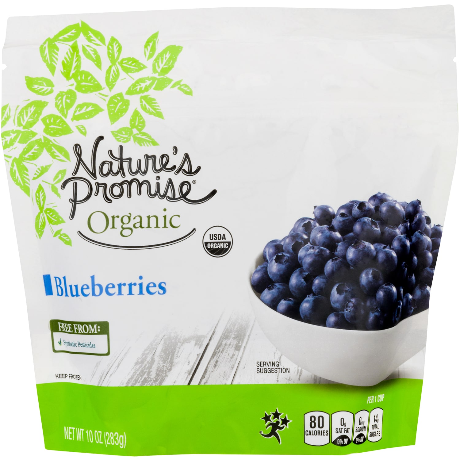 Nature's Promise Organic Blueberries, Frozen