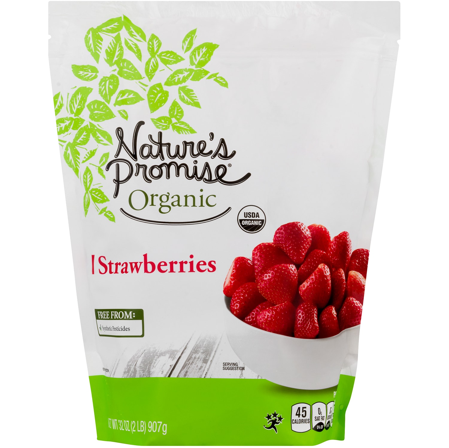 Nature's Promise Organic Strawberries, Frozen