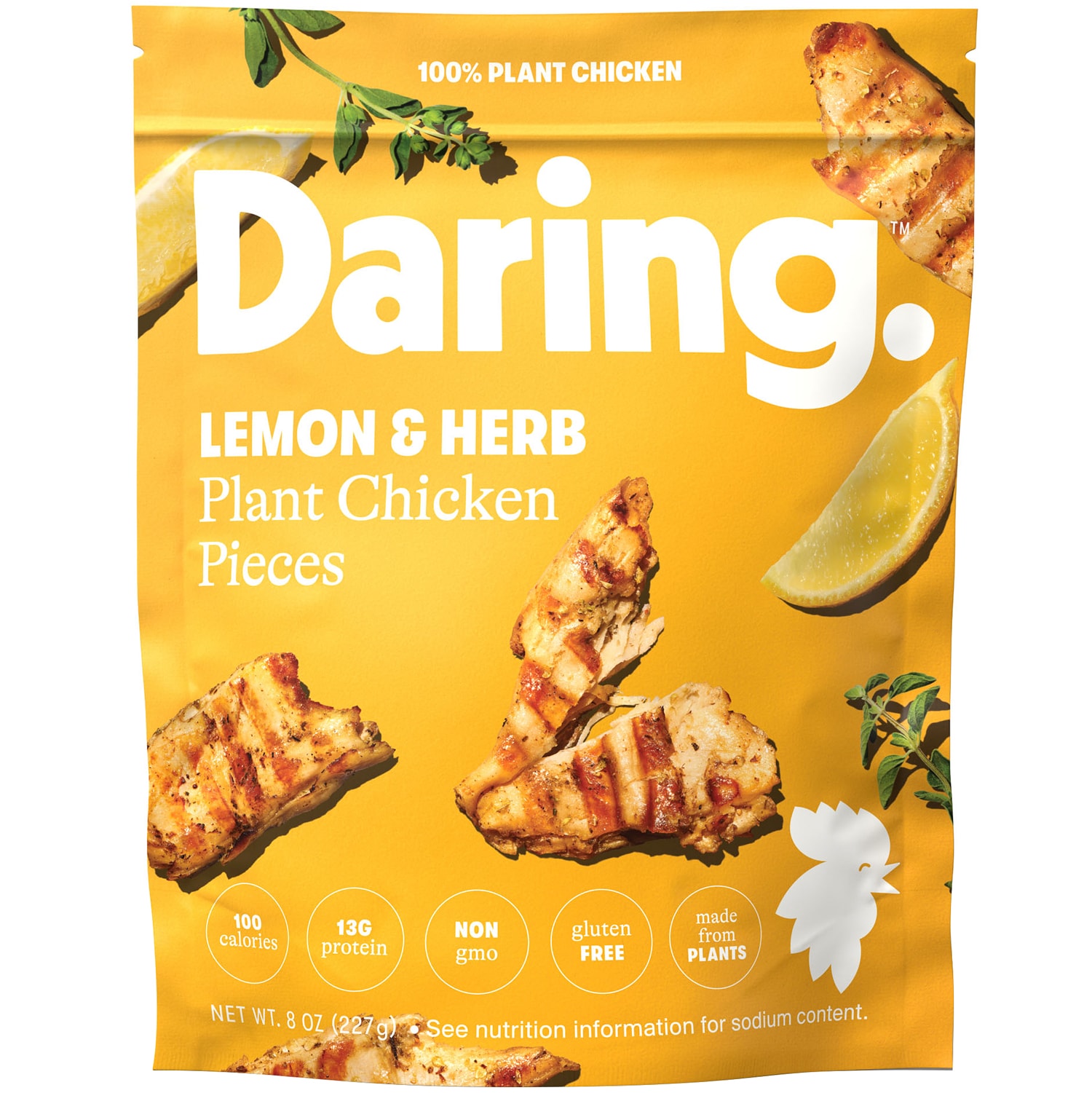 Daring Plant Chicken Pieces, Lemon & Herb 