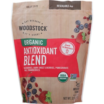 Woodstock Organic Frozen Fruit, Antioxidant Blend