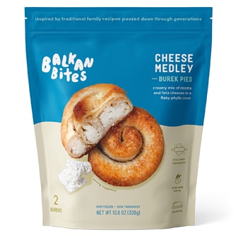 Balkan Bites Burek Pies, Cheese Medley