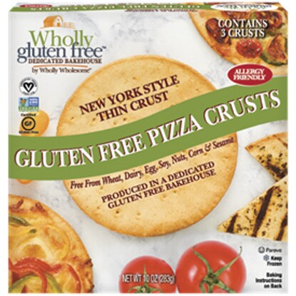 Wholly Wholesome Gluten Free Pizza Crusts