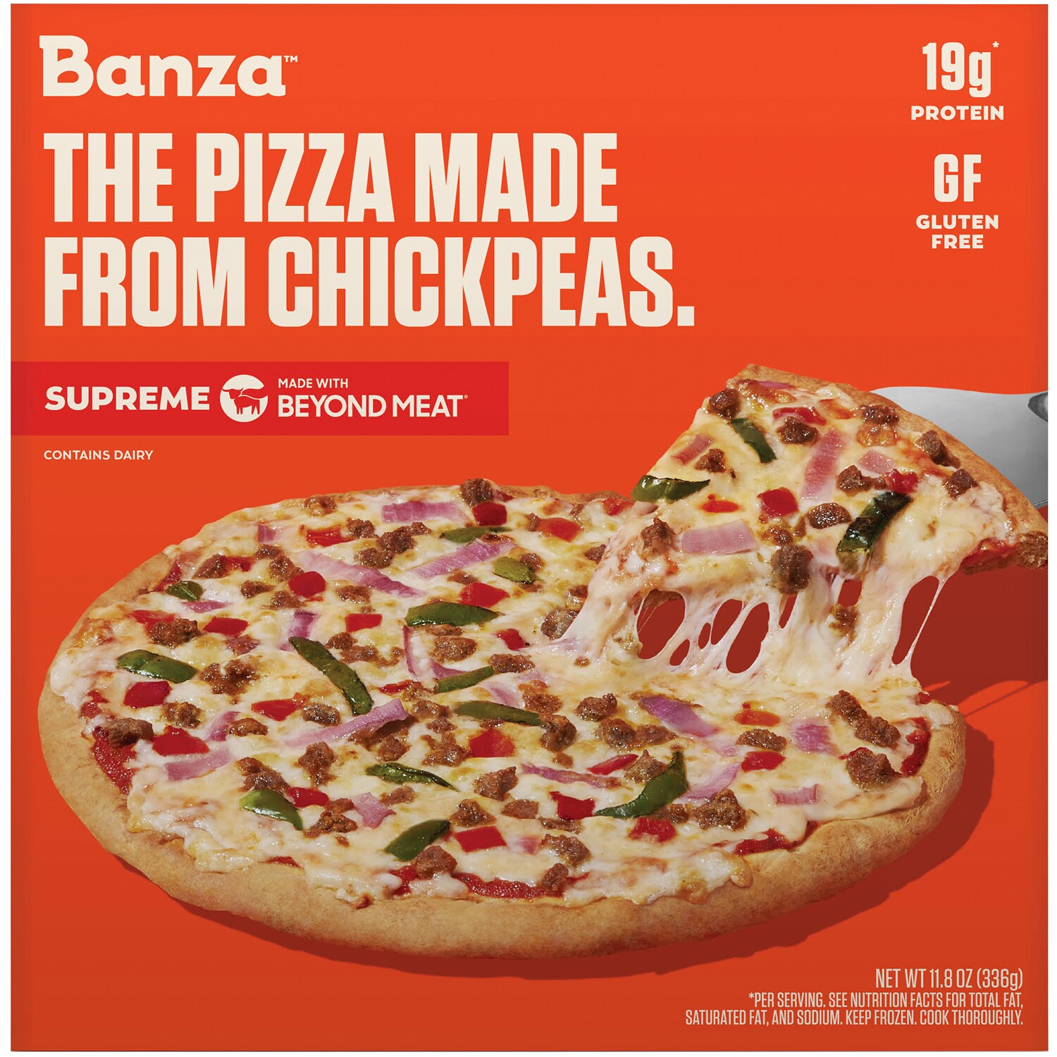 Banza Chickpea Pizza, Supreme