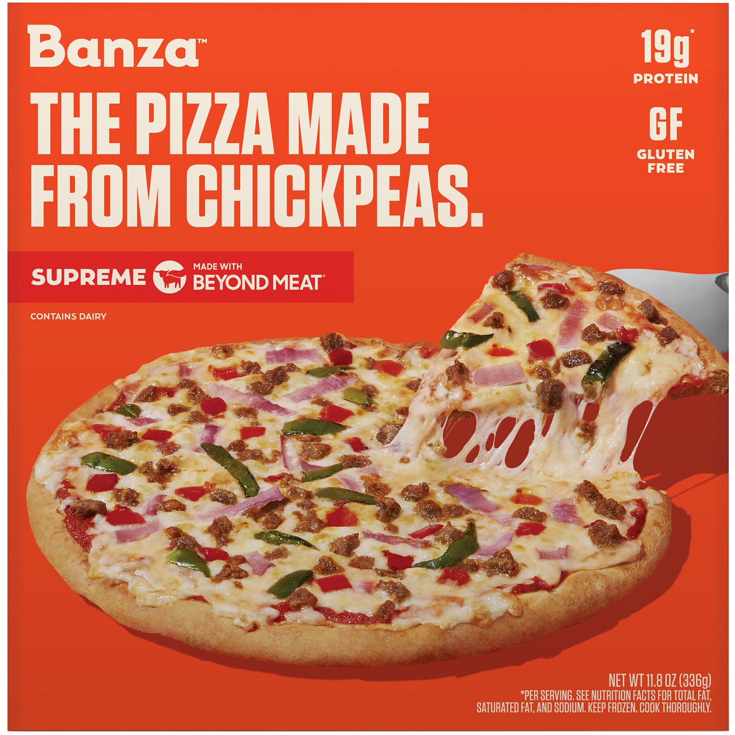 Banza Chickpea Pizza, Supreme