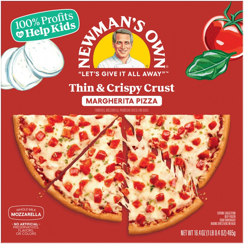 Newman's Own Thin & Crispy Crust Pizza, Margherita