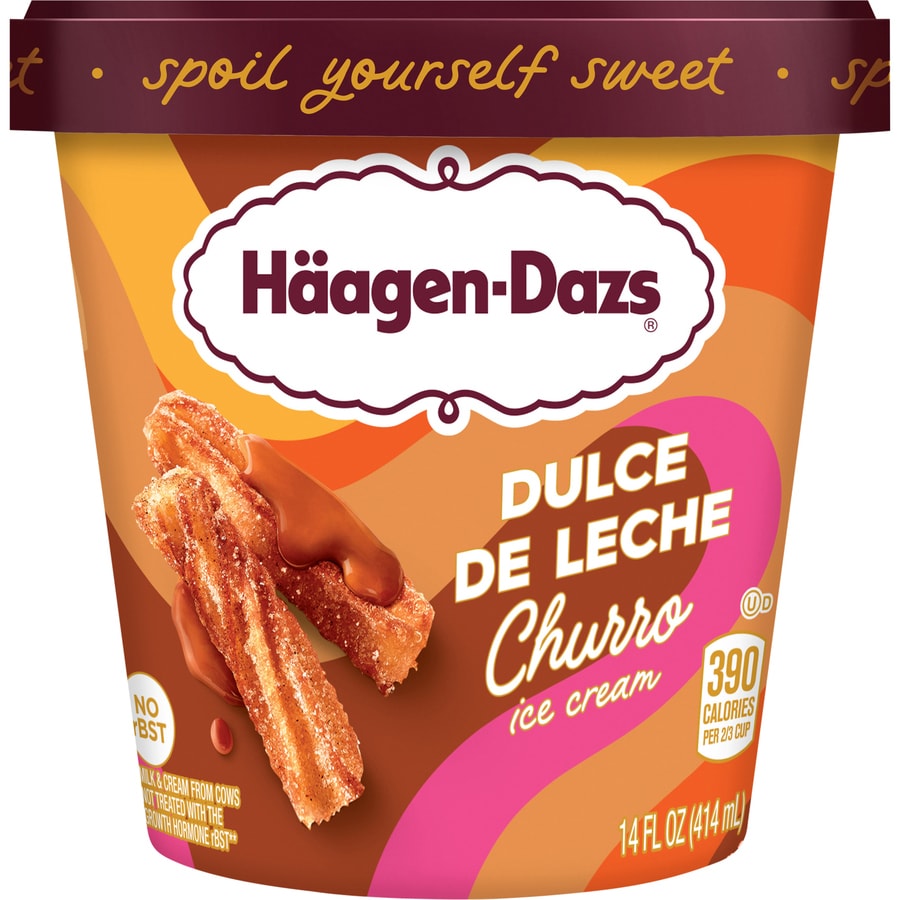 Haagen-Dazs Ice Cream, Dulce de Leche Churro