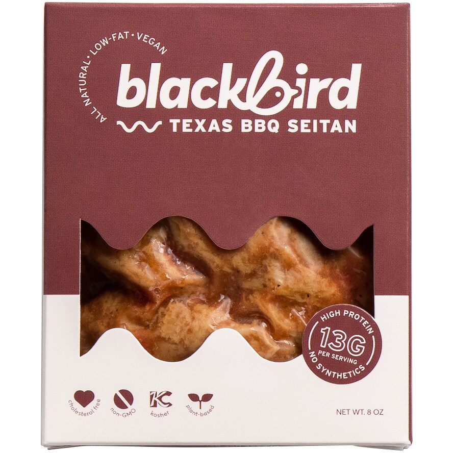 Blackbird Seitan, Texas BBQ, Frozen FreshDirect