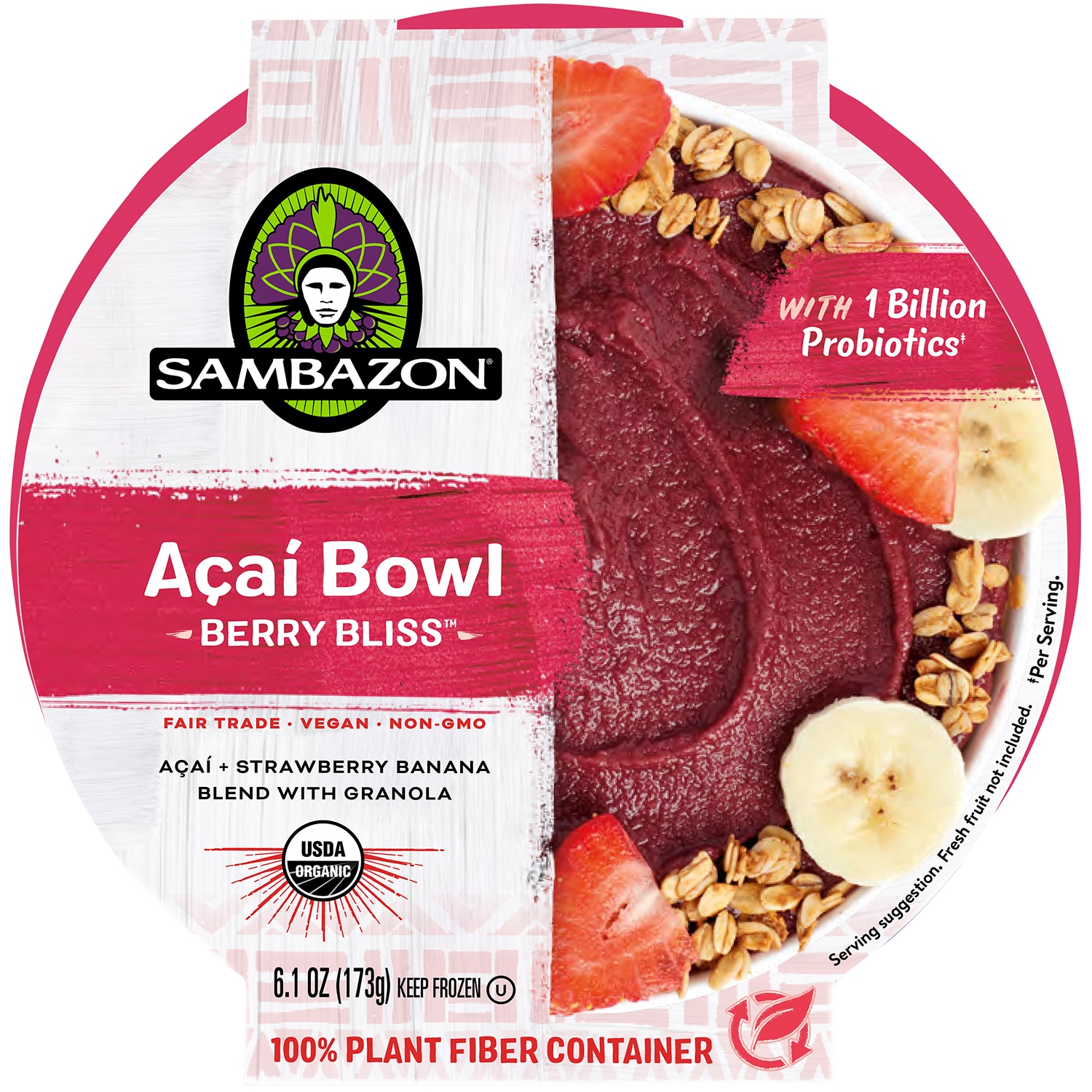 Sambazon Açai Bowl, Berry Bliss
