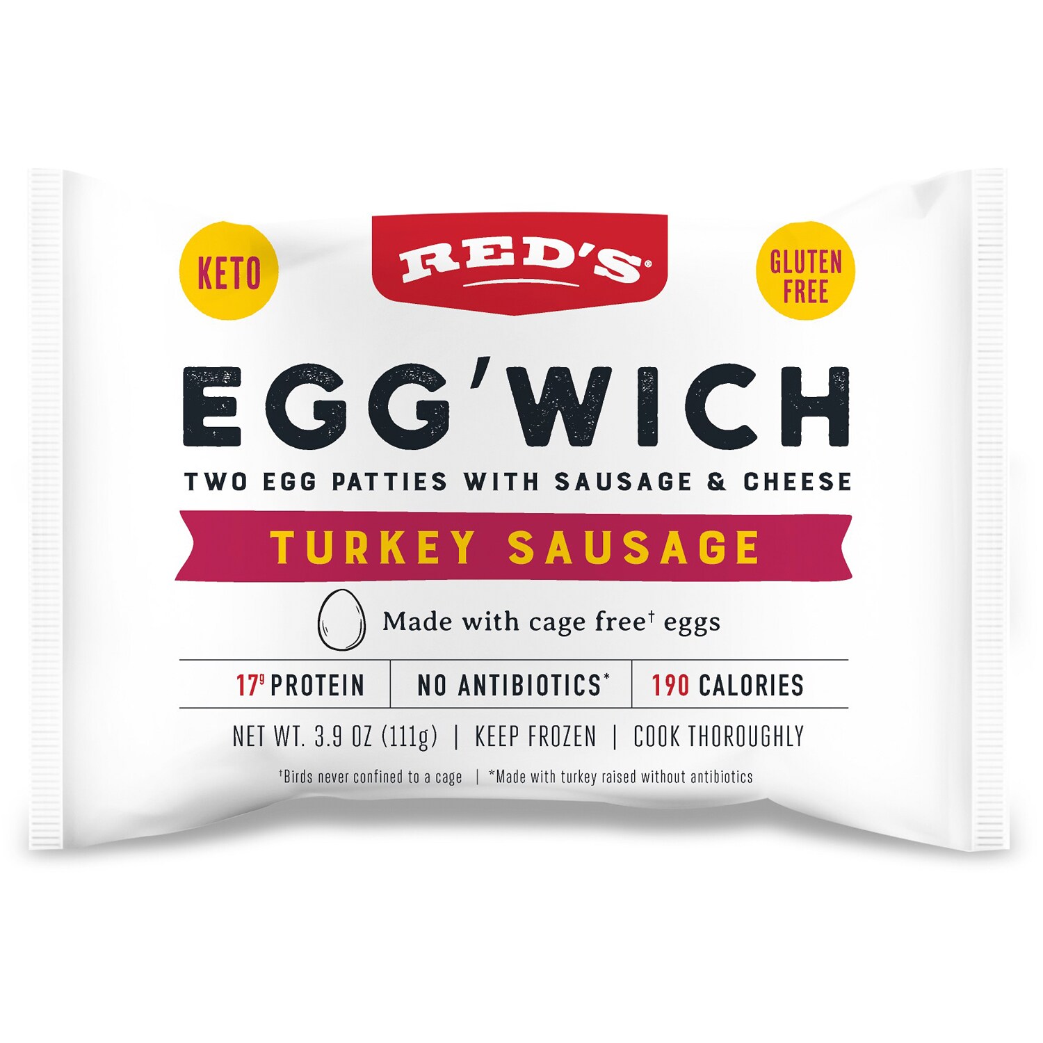 Red's Egg'Wich Turkey Sausage