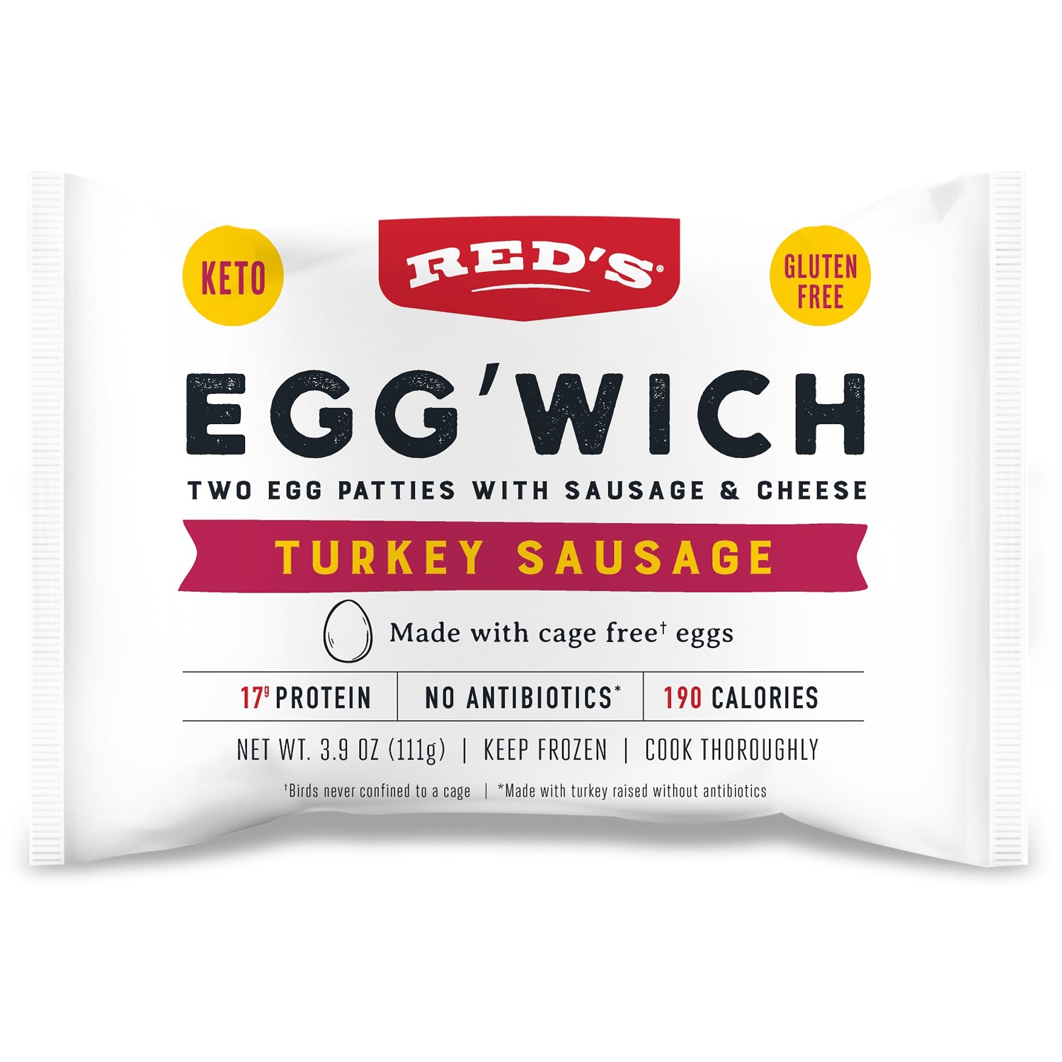 Red's Egg'Wich Turkey Sausage