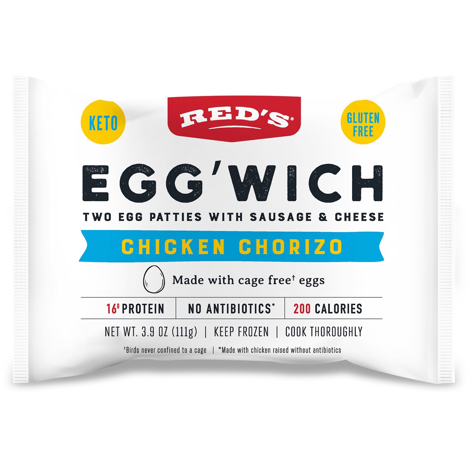 Red's Egg'Wich Chicken Chorizo