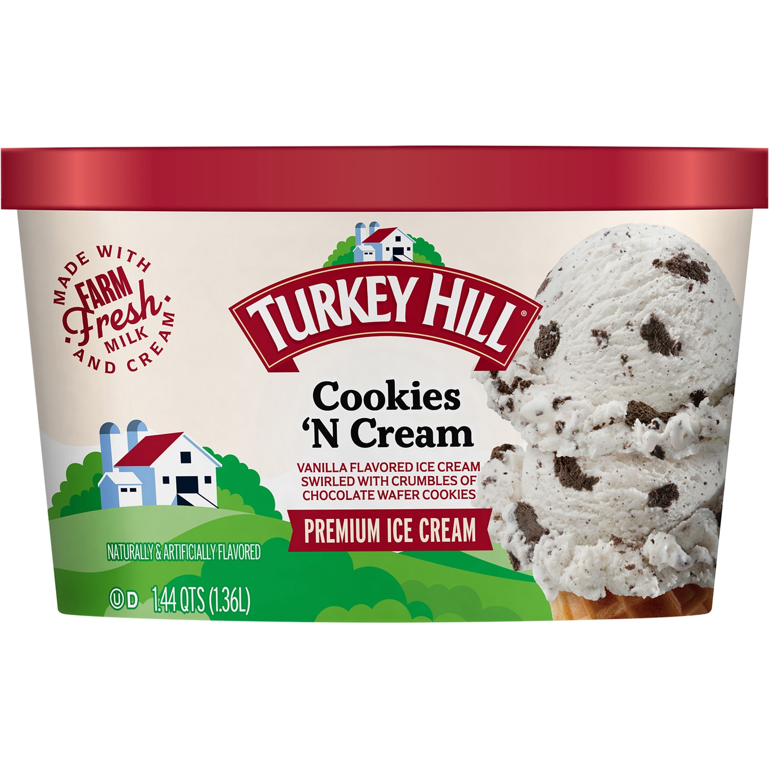 Turkey Hill Ice Cream, Cookies 'n Cream
