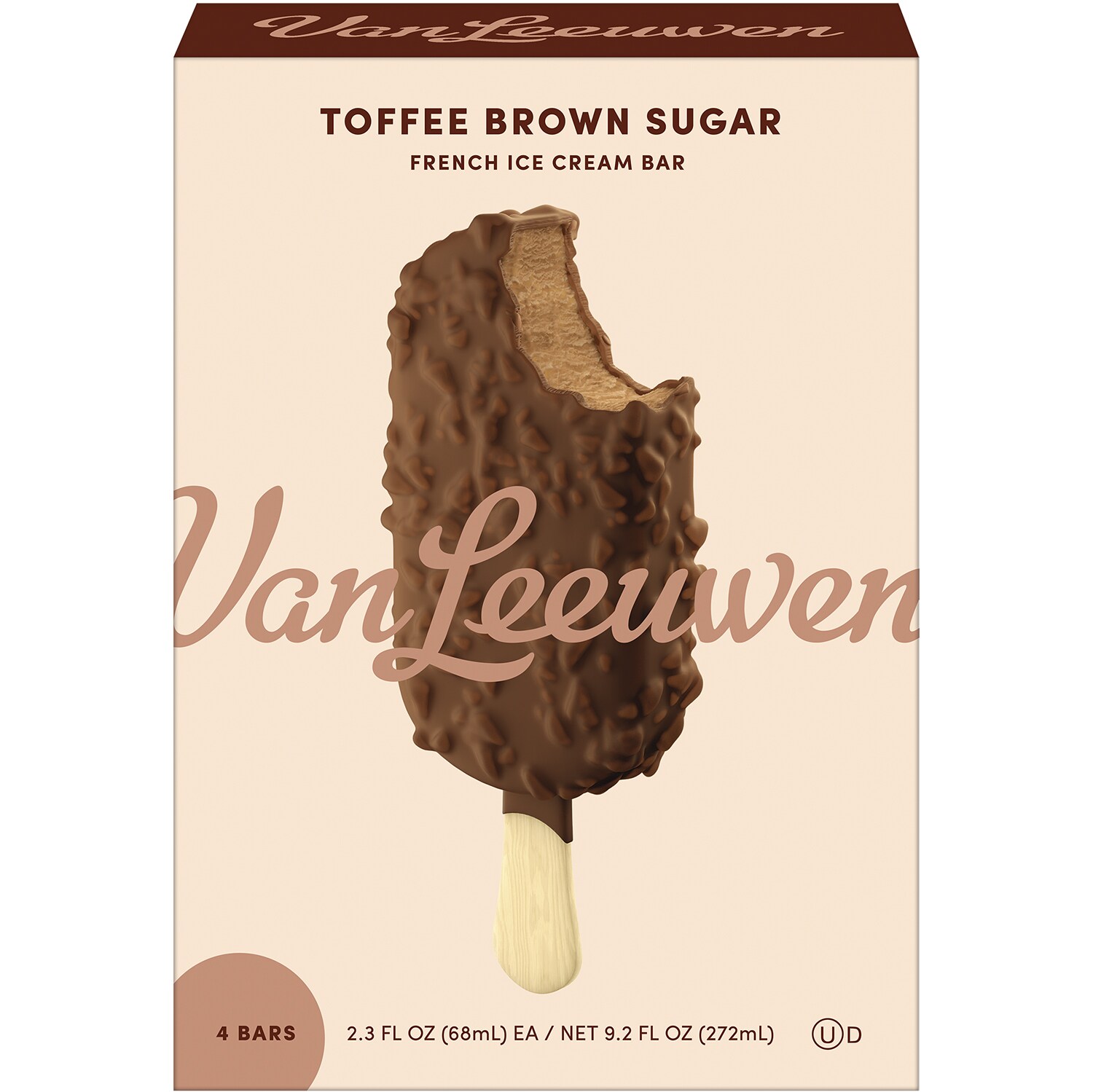 Van Leeuwen Ice Cream Bars, Toffee Brown Sugar