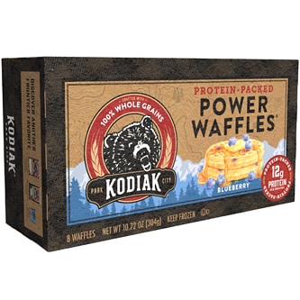 Kodiak Power Waffles, Blueberry