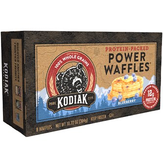 Kodiak Power Waffles, Blueberry