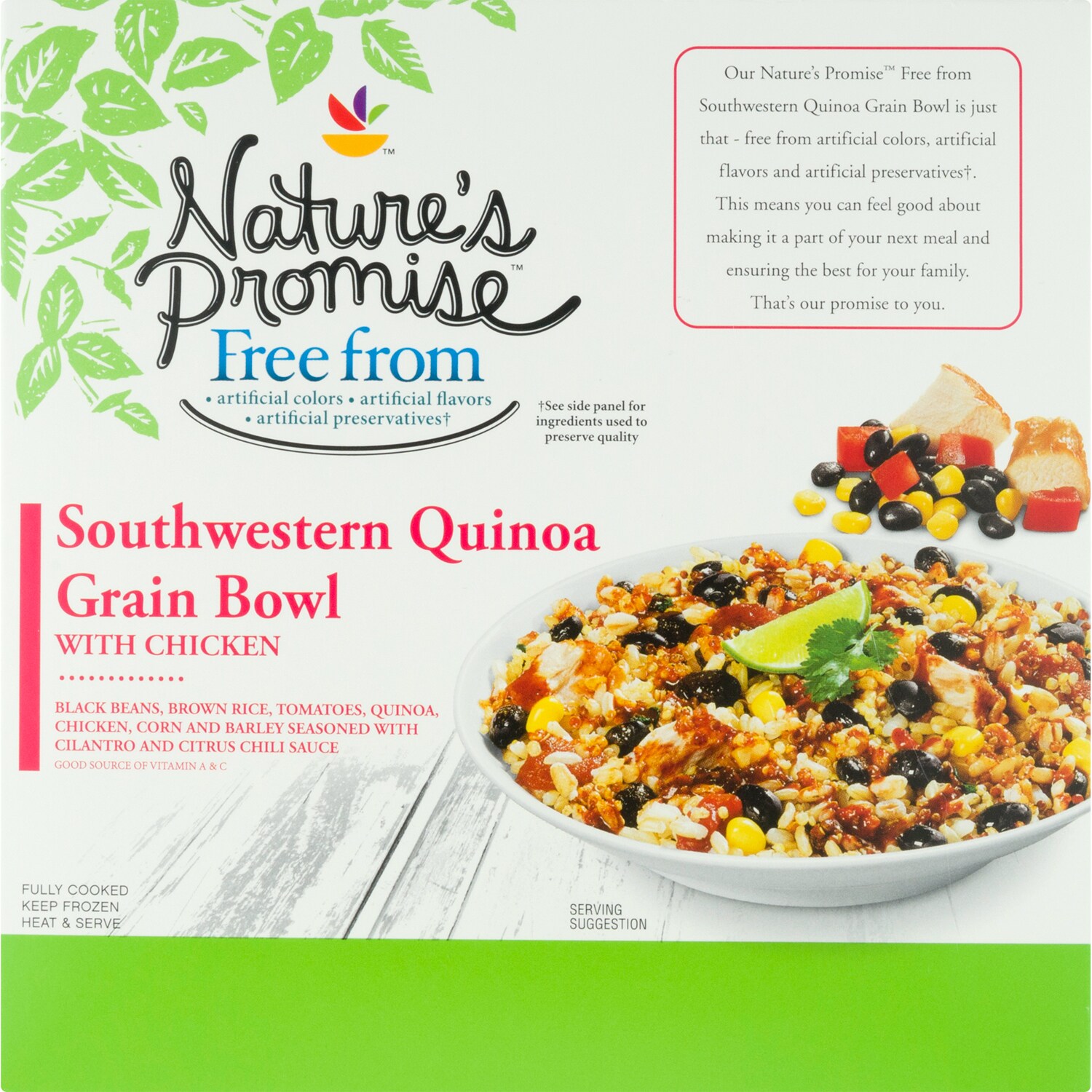 Nature's Promise Southwestern Quinoa Grain Bowl with Chicken