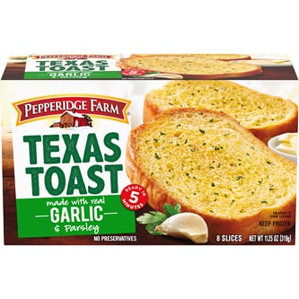 Pepperidge Farm Texas Toast, Garlic, Frozen