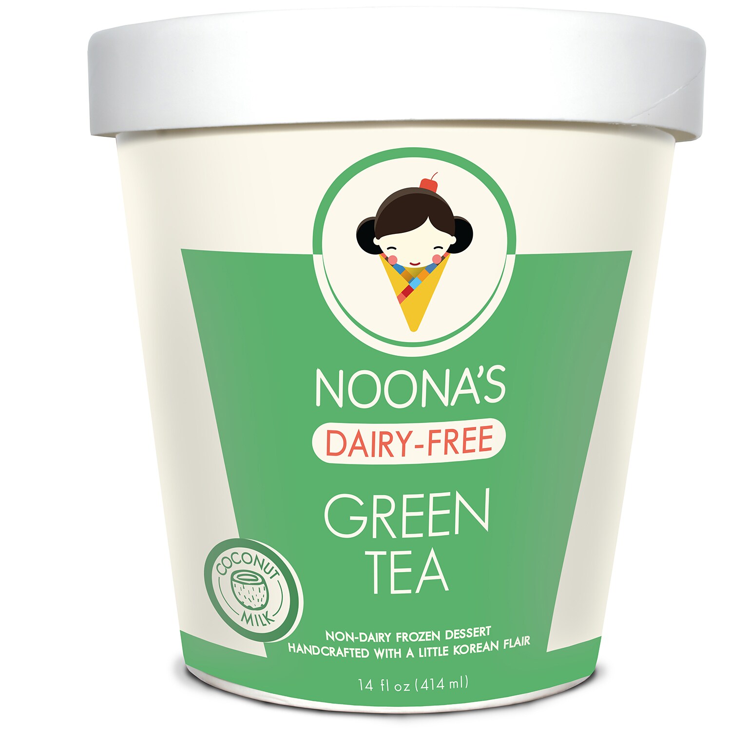 Noona's Dairy-Free Ice Cream, Green Tea