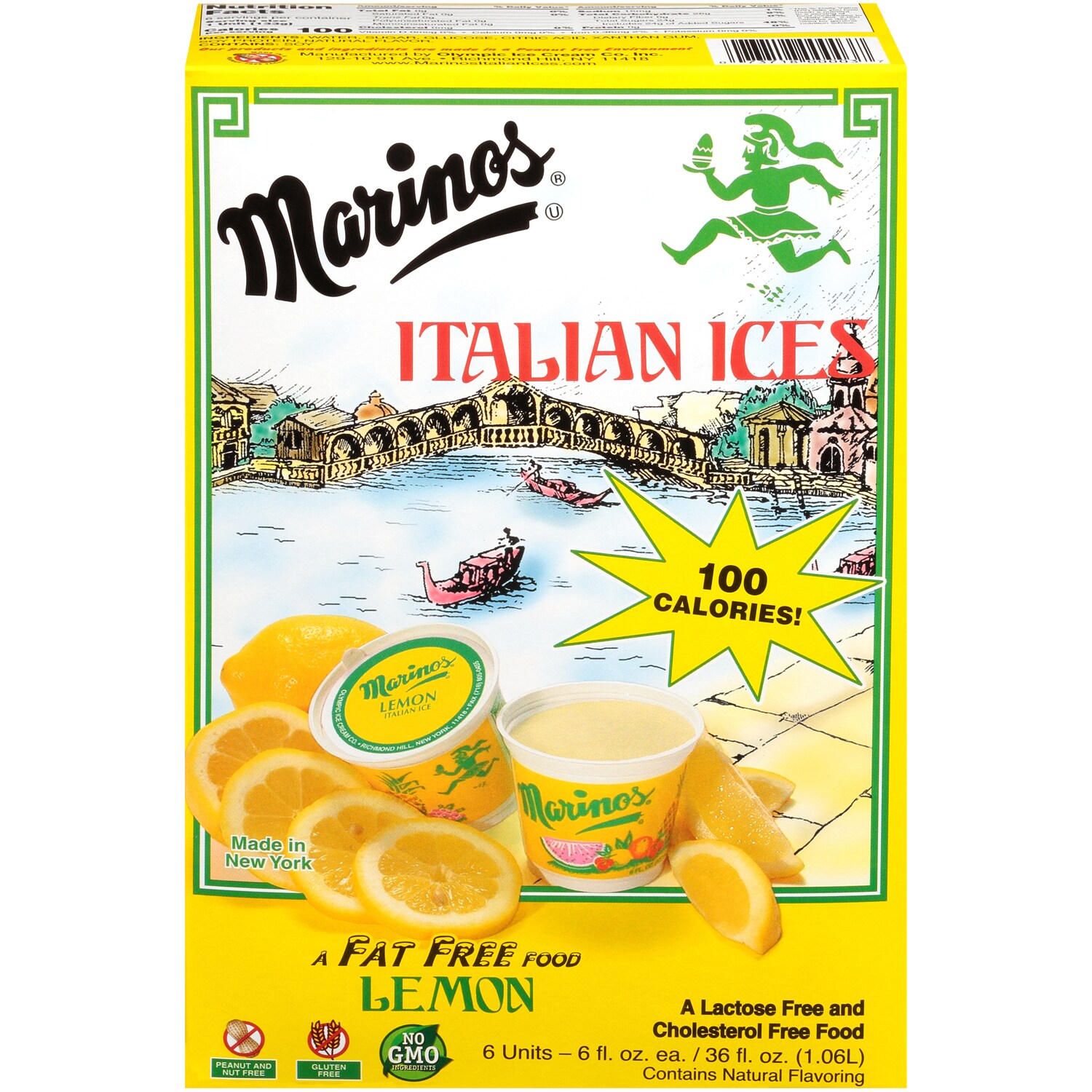 Marinos Italian Ices, Lemon