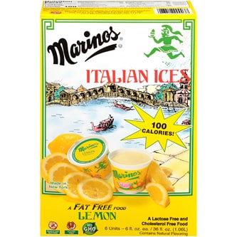 Marinos Italian Ices, Lemon