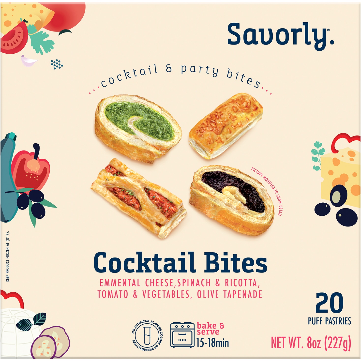 Savorly Cocktail Bites, Frozen