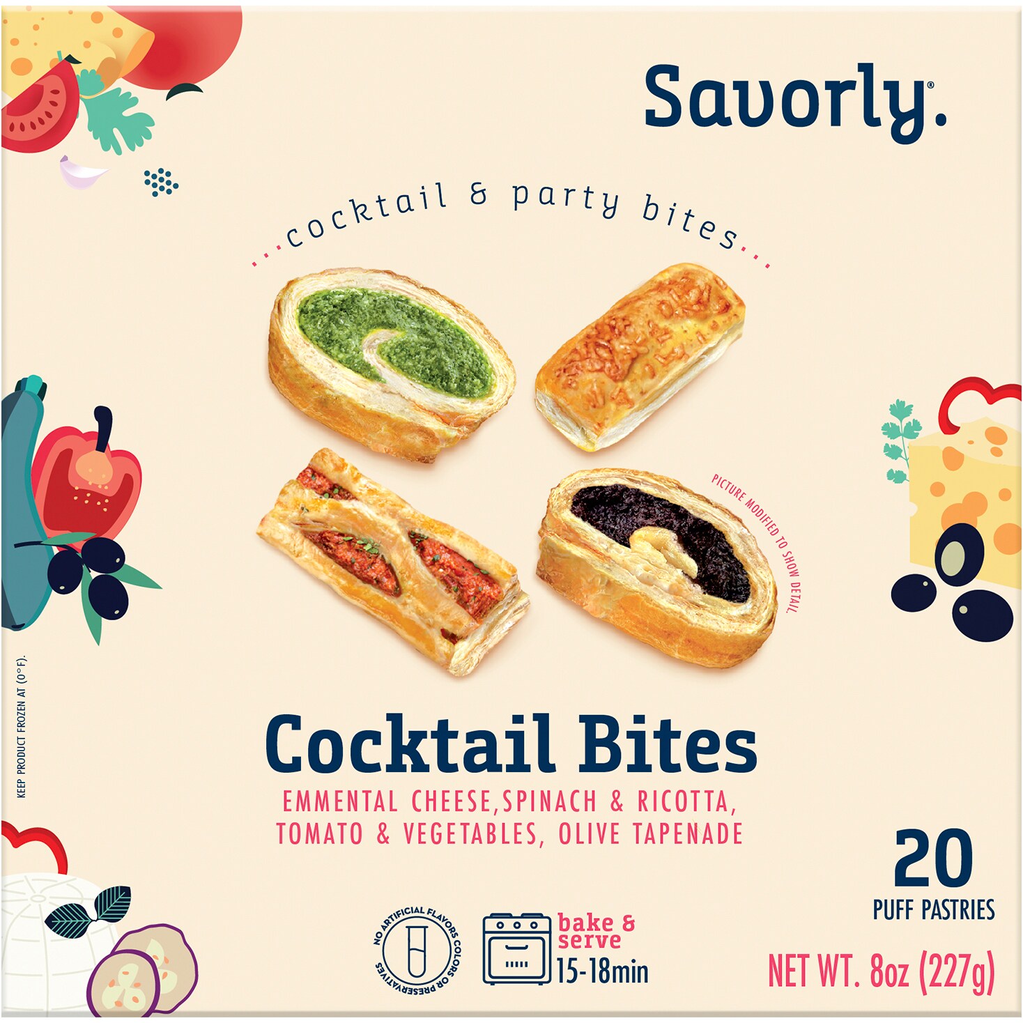 Savorly Cocktail Bites, Frozen