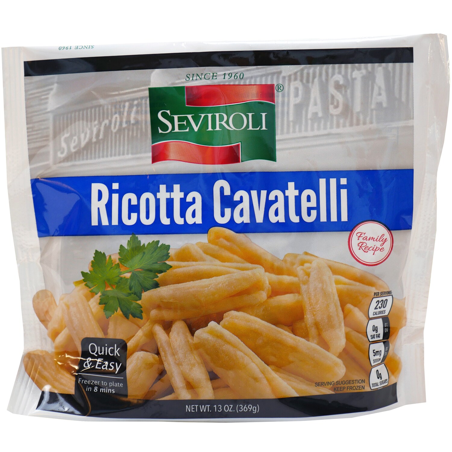 Seviroli Ricotta Cavatelli, Frozen