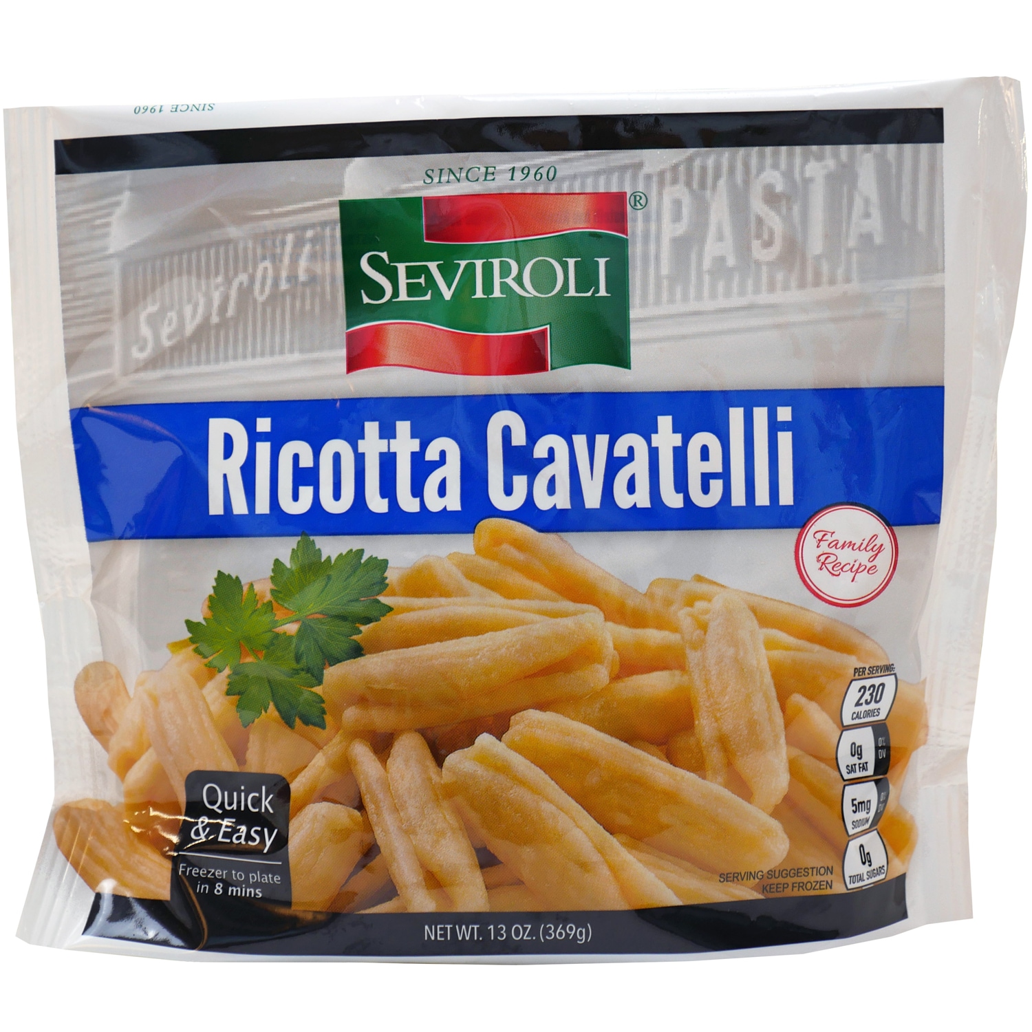 Seviroli Ricotta Cavatelli, Frozen