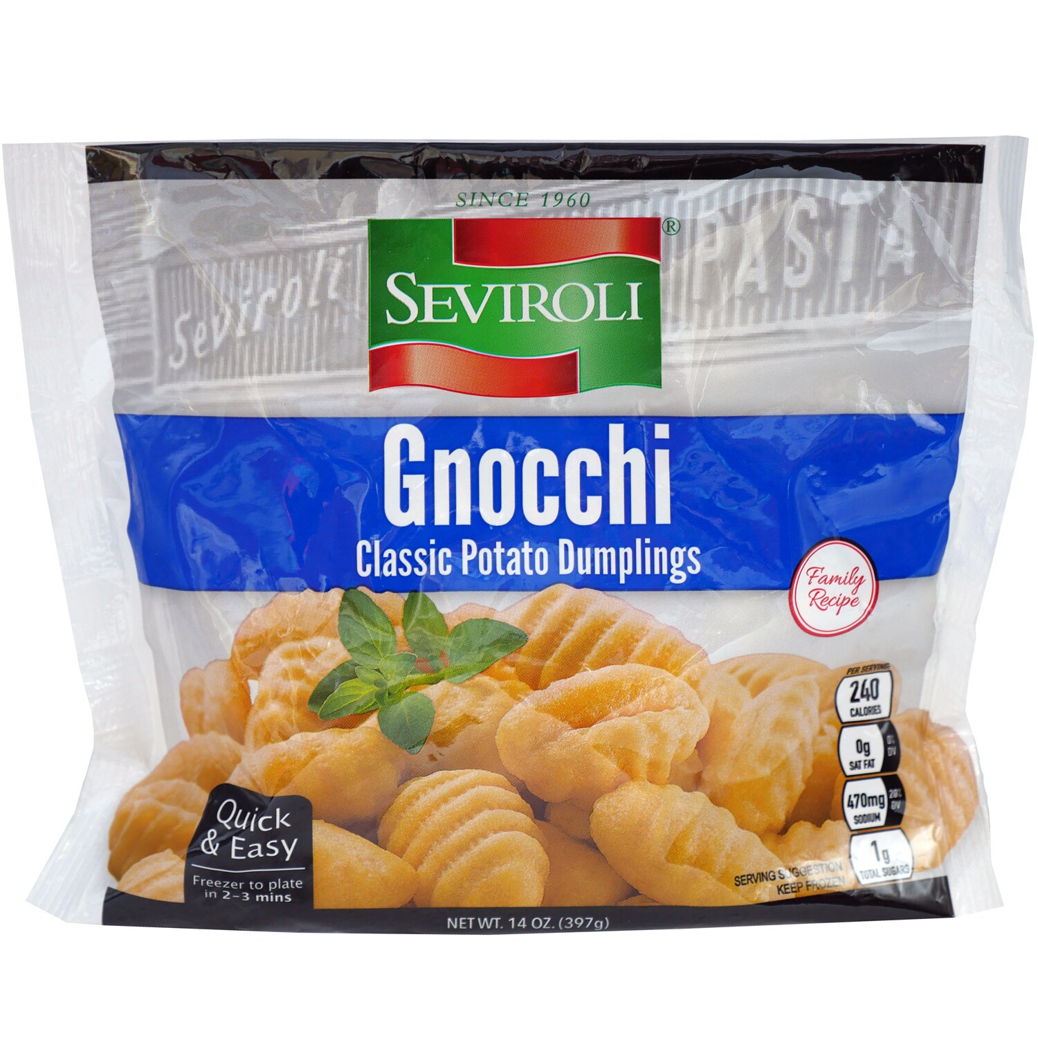 Seviroli Gnocchi, Frozen