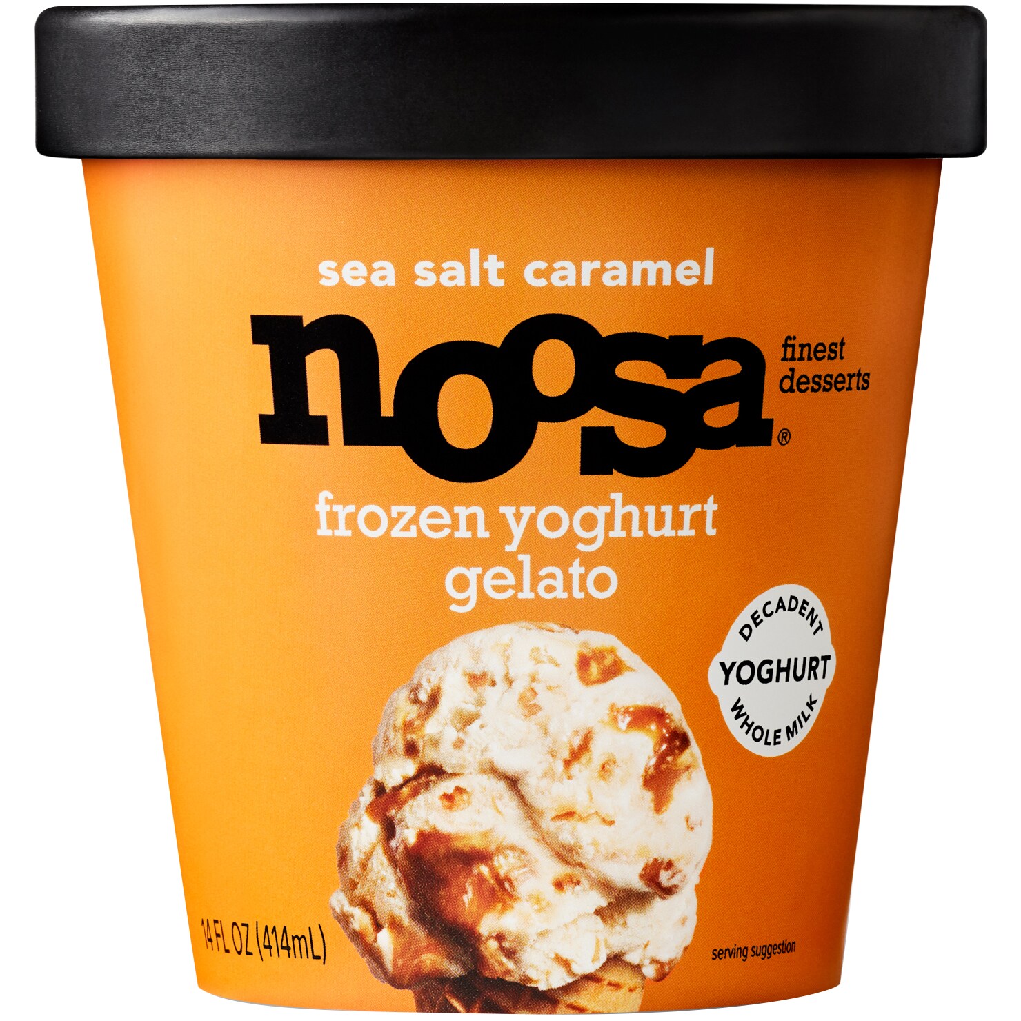 Noosa Frozen Yoghurt Gelato, Sea Salt Caramel