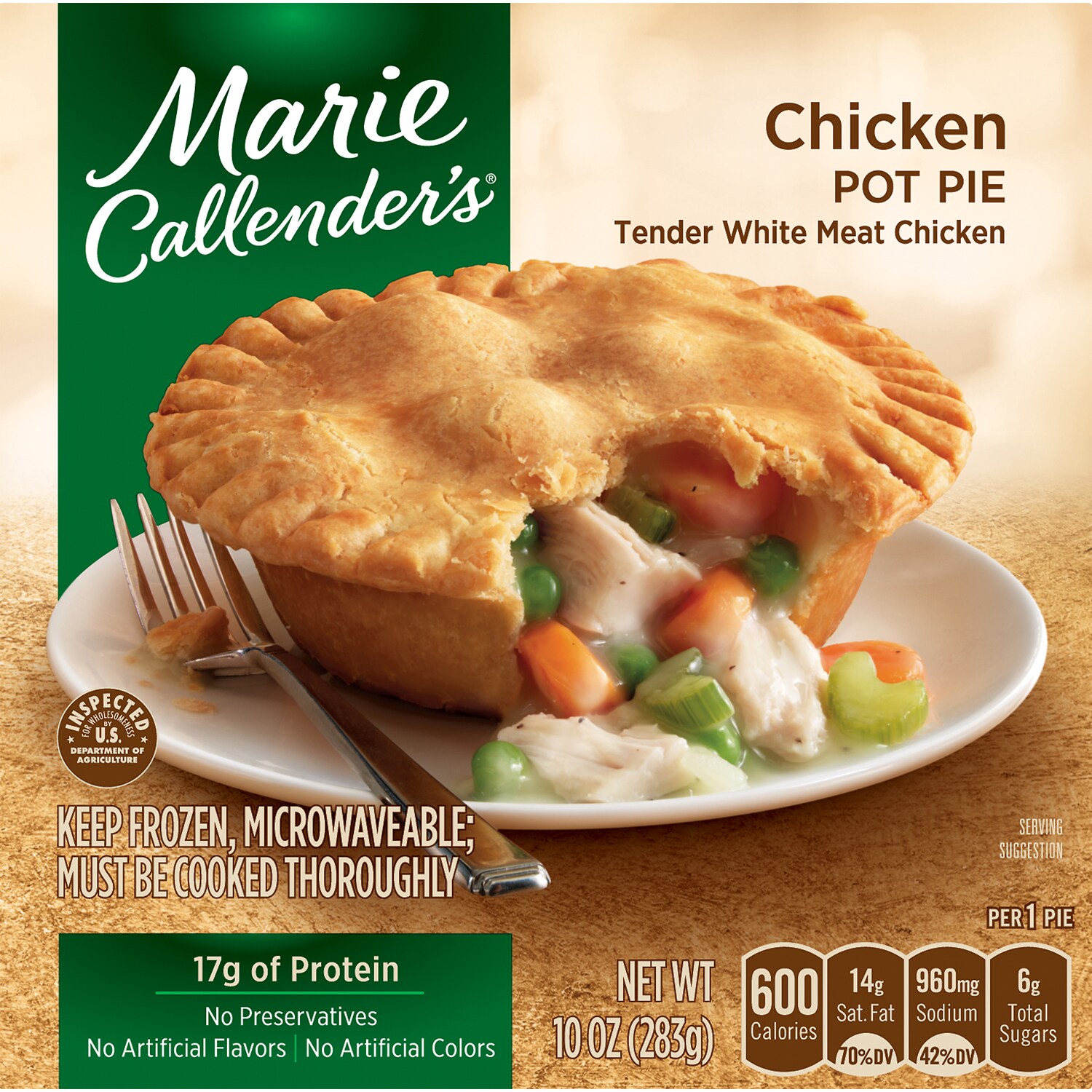 Marie Callender's Chicken Pot Pie, Frozen