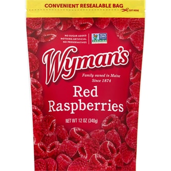 Wyman's Red Raspberries, Frozen